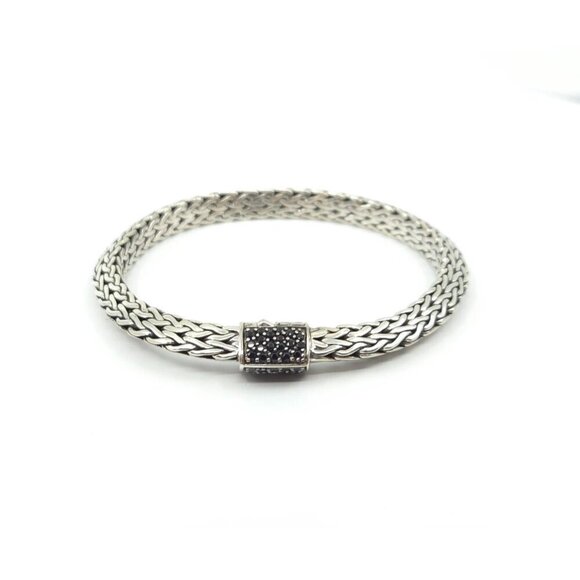 John Hardy Jewelry - John Hardy Classic Chain Tiga Sapphire Chain Bracelet 6mm 7.25"